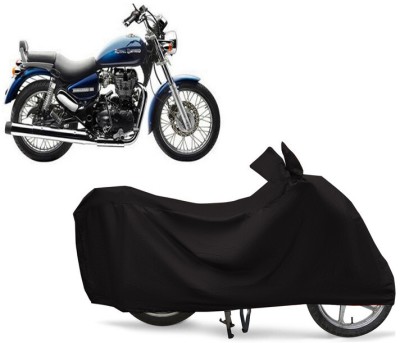 EGAL Two Wheeler Cover for Royal Enfield(Thunderbird 350, Black)