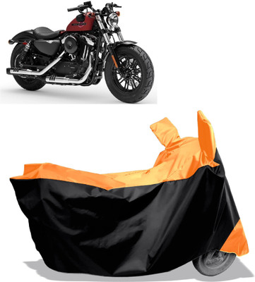Amexride Two Wheeler Cover for Harley Davidson(Forty Eight, Multicolor)