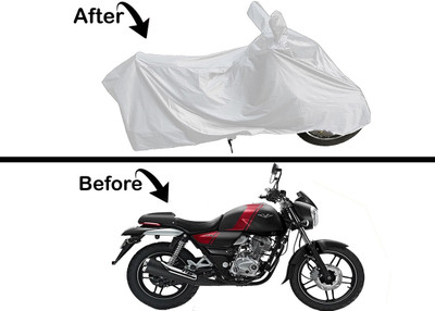 Archistylo Waterproof Two Wheeler Cover for Bajaj(v15, Silver)