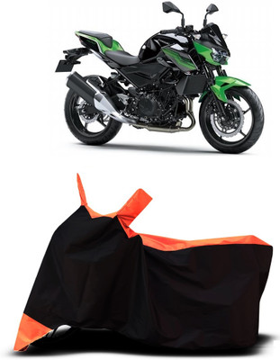 VESMEI Two Wheeler Cover for Kawasaki(Z250 BS6, Orange)