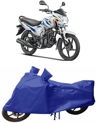 Varnwal E Commerce Waterproof Two Wheeler Cover for Suzuki(Hayate, Blue)