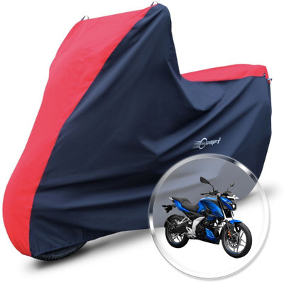 Neodrift Two Wheeler Cover for Bajaj(Pulsar N160, Red, Black)
