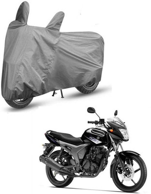 DeepShakshi AUTOMOTIVE Waterproof Two Wheeler Cover for Yamaha(SZ-S, Black)