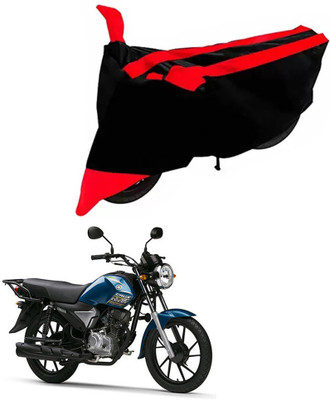 DeepShakshi AUTOMOTIVE Two Wheeler Cover for Yamaha(Crux, Black, Red)