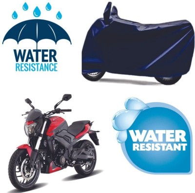 DeepShakshi AUTOMOTIVE Waterproof Two Wheeler Cover for Bajaj(Dominar 250, Blue)