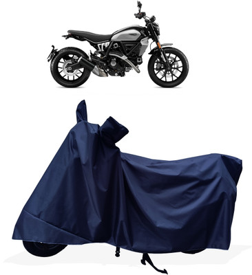 Tricway Two Wheeler Cover for Ducati(Scrambler Icon, Blue)