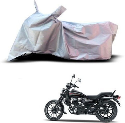 DeepShakshi AUTOMOTIVE Waterproof Two Wheeler Cover for Bajaj(Avenger 150 Street, Silver)