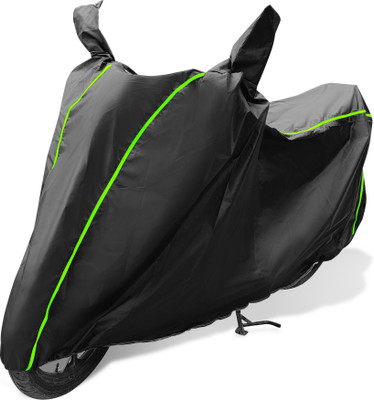 Auto Hub Waterproof Two Wheeler Cover for LML(Freedom, Black)