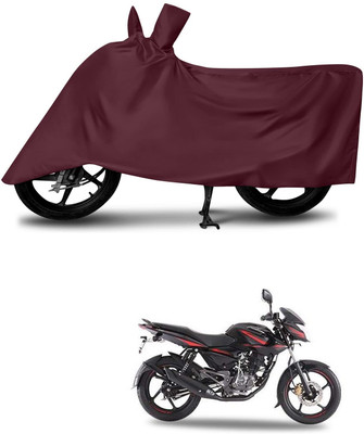 DeepShakshi AUTOMOTIVE Two Wheeler Cover for Bajaj(Pulsar 135, Maroon)