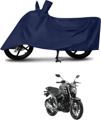 Mdstar Waterproof Two Wheeler Cover for Yamaha(FZ-S Fi Version 3.0, Blue)