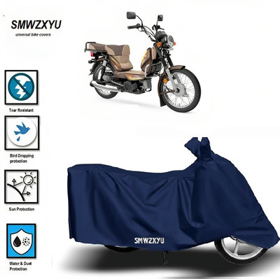 smwzxyu Waterproof Two Wheeler Cover for Universal For Bike(XL 100, Black)