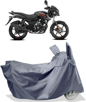 Amexride Two Wheeler Cover for Bajaj(Pulsar 125 Neon BS6, Grey)