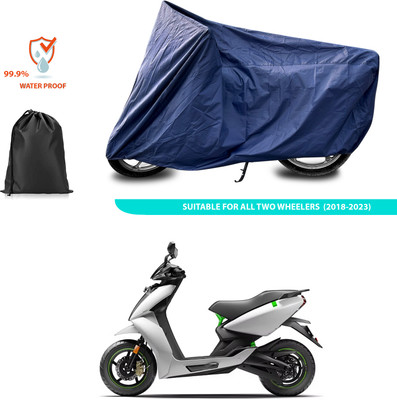 GOSHIV-car and bike accessories Waterproof Two Wheeler Cover for Ather(Blue)