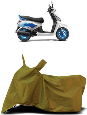 VESMEI Two Wheeler Cover for Mahindra(Gusto Electric, Blue)