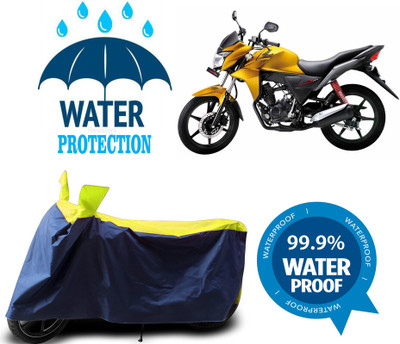 RTS COLLECTIONS Waterproof Two Wheeler Cover for Honda(CB Twister, Multicolor)