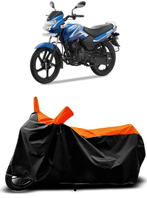 VESMEI Two Wheeler Cover for TVS(Sport KS BS6, Orange)