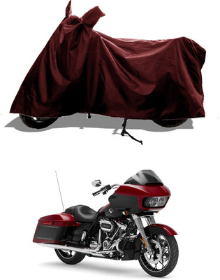 GROFATIK Two Wheeler Cover for Harley Davidson(Road Glide Special, Maroon)