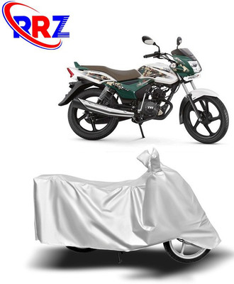 RRZ Waterproof Two Wheeler Cover for TVS(Star City Plus, White)