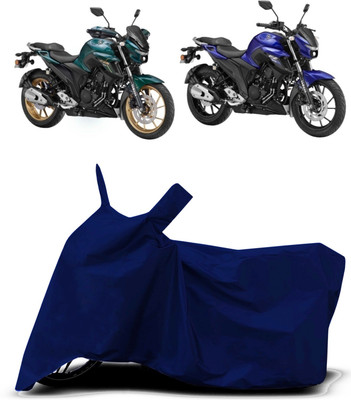 VESMEI Two Wheeler Cover for Yamaha(FZ 25 BS6, Blue)