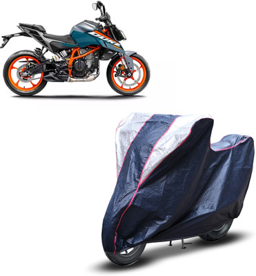 GGK RANTAL Waterproof Two Wheeler Cover for KTM(390 Duke, Multicolor)