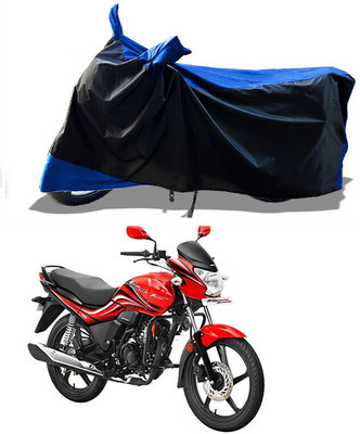 DeepShakshi AUTOMOTIVE Waterproof Two Wheeler Cover for Hero(Passion Plus, Blue)