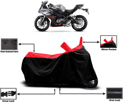 Amexride Two Wheeler Cover for Benelli(302R, Red)