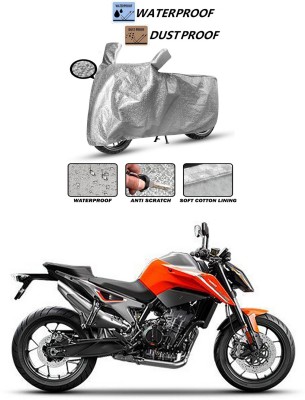 Ascension Waterproof Two Wheeler Cover for KTM(790 Duke, Silver)