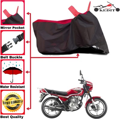 KEDIT Two Wheeler Cover for Hero(Electric Cruz, Red, Black)