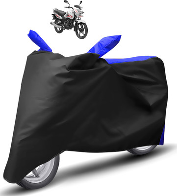 Caronix Two Wheeler Cover for TVS(Sport, Blue)