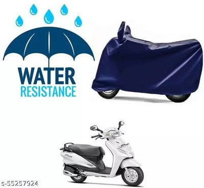 gurukul mart Waterproof Two Wheeler Cover for Bgauss(Classic Stealth Black BS6, Blue)