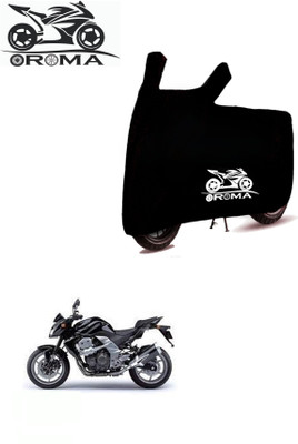 AutoRash Waterproof Two Wheeler Cover for Kawasaki(Z750, Black)