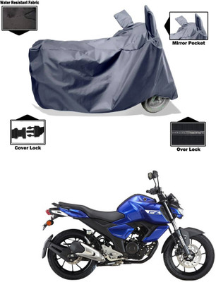 CODOKI Waterproof Two Wheeler Cover for Yamaha(FZ S V3.0 FI, Grey)