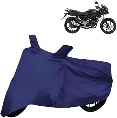 DeepShakshi AUTOMOTIVE Waterproof Two Wheeler Cover for Bajaj(Pulsar 135 LS DTS-i, Blue)
