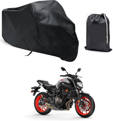 PAGORA Waterproof Two Wheeler Cover for Yamaha(MT 07, Black)