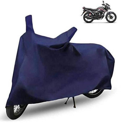 SK AUTO Waterproof Two Wheeler Cover for Honda(SP125, Blue)