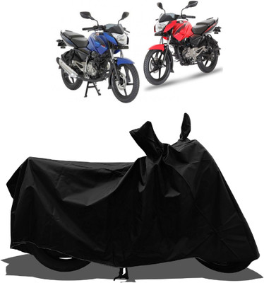 Tricway Waterproof Two Wheeler Cover for Bajaj(Pulsar 135 LS DTS-i, Black)