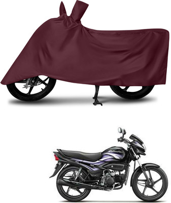 DeepShakshi AUTOMOTIVE Waterproof Two Wheeler Cover for Hero(Super Splendor, Maroon)