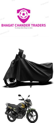 bhagat chander traders Waterproof Two Wheeler Cover for Yamaha(Saluto, Black)