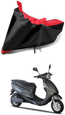 AutoGalaxy Waterproof Two Wheeler Cover for Avon(E Star, Red, Black)