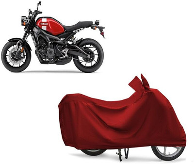 KEDIT Two Wheeler Cover for Yamaha(XSR155, Maroon)