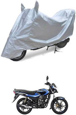 APNEK Waterproof Two Wheeler Cover for Bajaj(Platina 100 DTS-i, Silver)