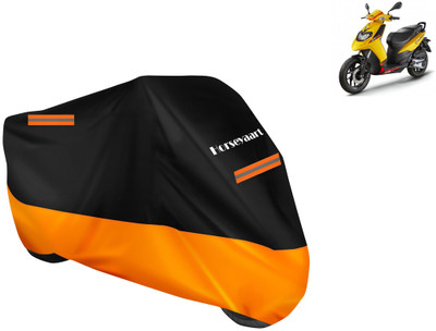 Horseyaart Waterproof Two Wheeler Cover for Aprilia(SXL 125 BS6, Orange)