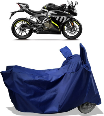 Amexride Two Wheeler Cover for CFMoto(250SR, Blue)