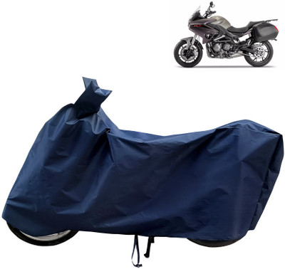 Horseyaart Waterproof Two Wheeler Cover for Benelli(TNT 600 GT, Blue)