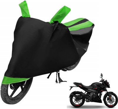 Auto Hub Two Wheeler Cover for Bajaj(Pulsar NS 160, Green)