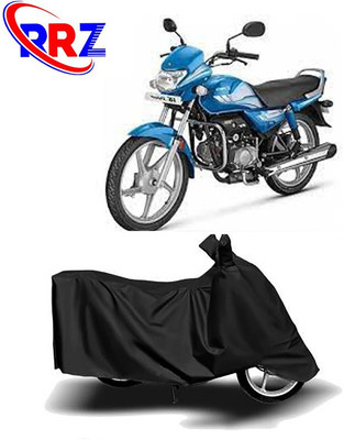 RRZ Waterproof Two Wheeler Cover for Hero(HF Deluxe, Black)