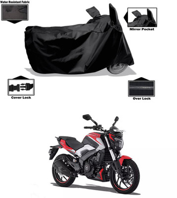 PAGORA Waterproof Two Wheeler Cover for Bajaj(Dominar 250, Black)