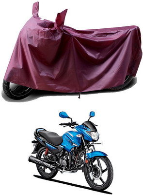 APNEK Waterproof Two Wheeler Cover for Hero(Glamour FI, Maroon)