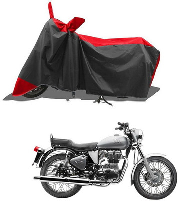 PAGORA Waterproof Two Wheeler Cover for Royal Enfield(Electra 4S, Red, Black)