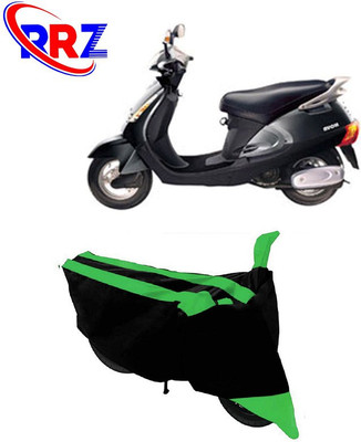 RRZ Waterproof Two Wheeler Cover for Kinetic(Nova EX, Black, Green)